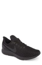 Men's Nike Air Zoom Pegasus 35 Running Shoe .5 M - Black