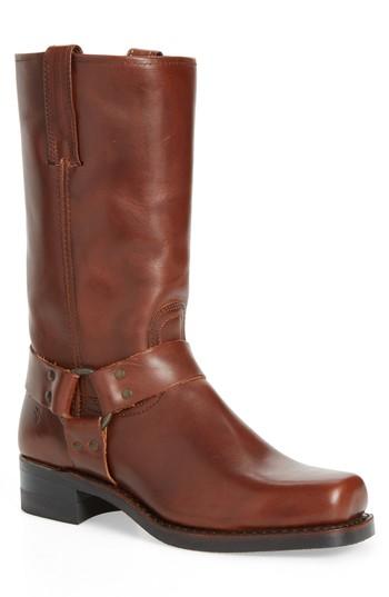 Men's Frye 12r Harness Boot .5 M - Brown