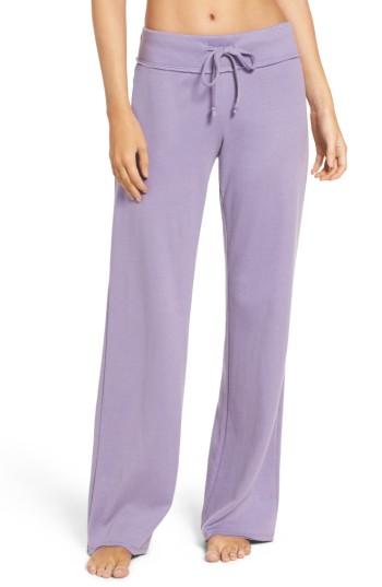 Women's Nordstrom Lingerie 'lazy Mornings' Lounge Pants - Purple