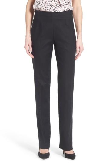 Petite Women's Nic+zoe Perfect Pants P - Black