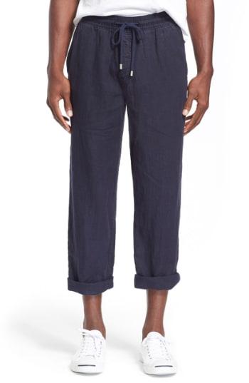 Men's Vilebrequin 'pacha' Linen Pants - Blue