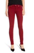 Women's 7 For All Mankind The Ankle Skinny Jeans - Red
