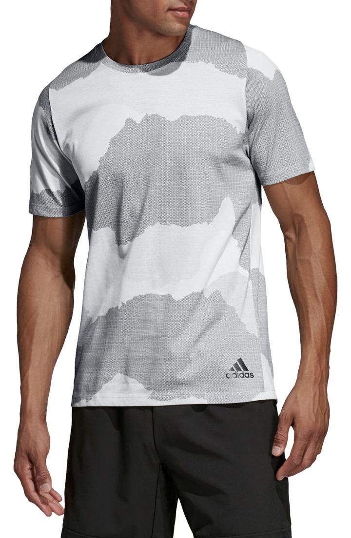 Men's Adidas Tech Camo T-shirt - White