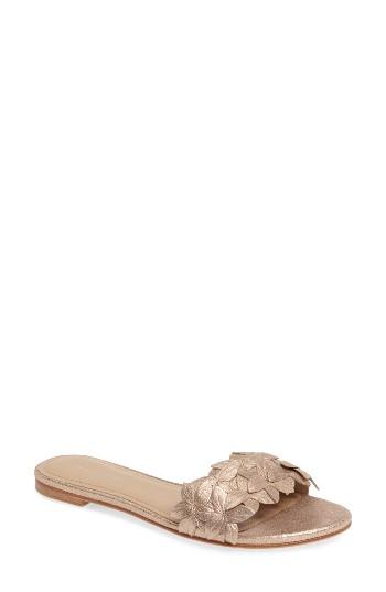 Women's Pour La Victoire Lani Sandal .5 M - Metallic