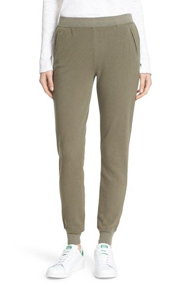 Women's Atm Anthony Thomas Melillo Slim Sweatpants - Green