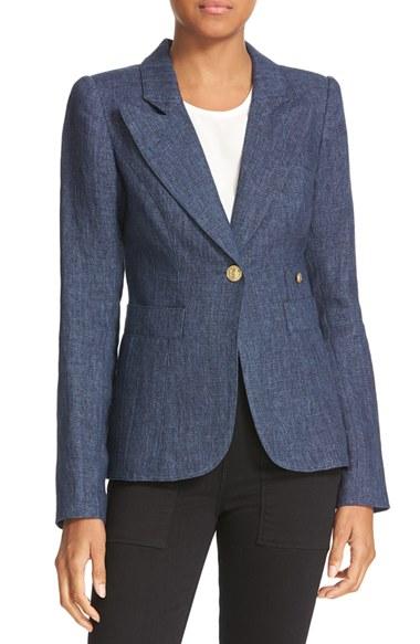Women's Smythe Chambray Duchess Blazer