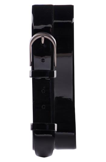 Men's Jared Lang Solid Leather Belt - Black