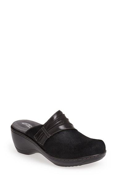 Women's Softwalk 'mason' Clog M - Black