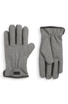 Men's Ted Baker London Wool Lined Gloves /x-large - Grey
