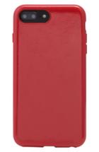 Sonix Cherry Faux Leather Iphone 6/6s/7/8 Case - Red