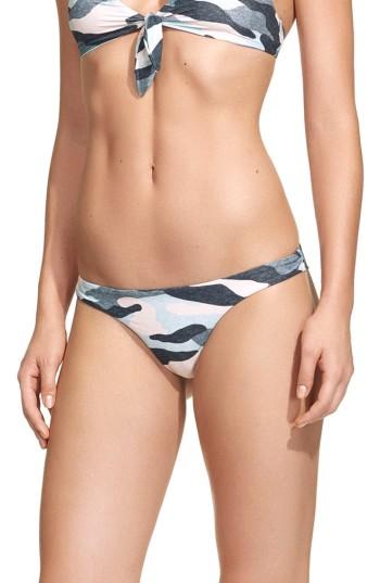 Women's Vix Swimwear Camo Bikini Bottoms - Blue