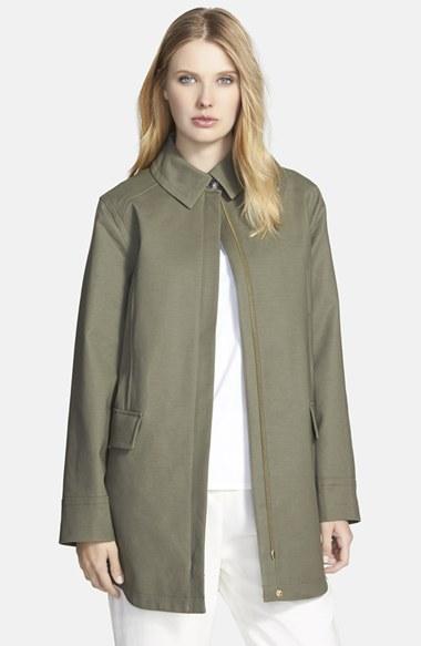 Women's Pendleton 'redwood' Car Coat - Green