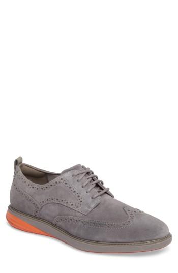 Men's Cole Haan Grand Evolution Wingtip M - Grey
