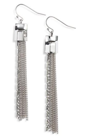 Women's Vince Camuto Mix Chain Tassel Drop Earrings