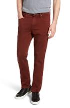 Men's Paige Federal Slim Straight Leg Jeans - Red