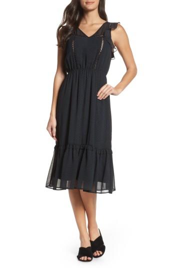 Women's Bb Dakota Carra Ruffle A-line Dress - Blue