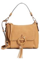 See By Chloe Small Joan Suede & Leather Crossbody Bag - Brown