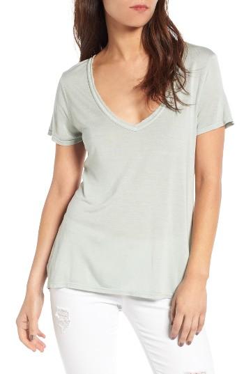 Women's Pst By Project Social T Washed Tee - Green