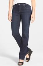 Women's Eileen Fisher Straight Leg Stretch Jeans - Blue