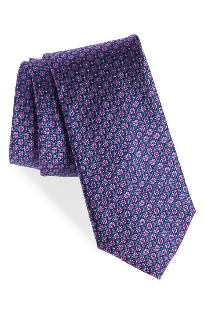 Men's Nordstrom Men's Shop Malone Neat Silk Tie