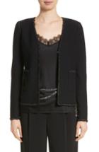 Women's St. John Collection Boucle Knit Jacket - Black