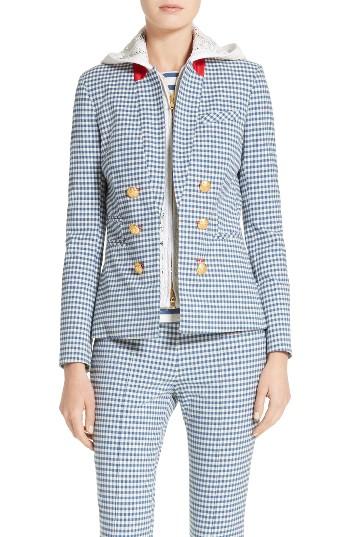 Women's Veronica Beard Cottage Gingham Jacket