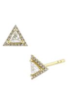 Women's Bony Levy Diamond Triangle Stud Earrings (nordstrom Exclusive)