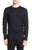 Men's Boss 'tenison' Slim Fit Long Sleeve T-shirt - Black