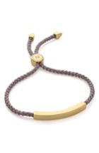Women's Monica Vinader Engravable Linear Bar Friendship Bracelet