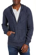 Men's J.crew Rugged Raglan Sleeve Cotton Hoodie - Blue
