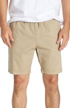 Men's Billabong Larry Layback Volley Shorts - Beige