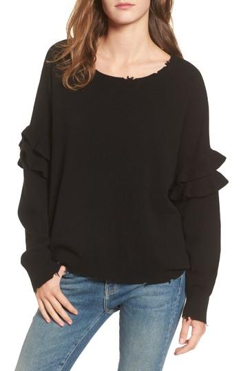 Women's Current/elliott The Ruffle Sweater