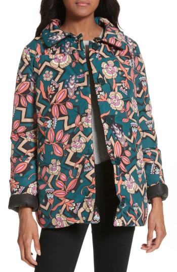 Women's M Missoni Reversible Printed Puffer Jacket