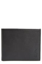 Men's Polo Ralph Lauren Leather Wallet - Black