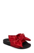 Women's Jeffrey Campbell Jova-bow Slide Sandal M - Red