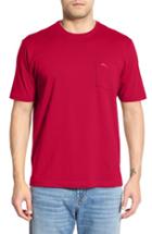Men's Tommy Bahama 'new Bali Sky' Original Fit Crewneck Pocket T-shirt - Red