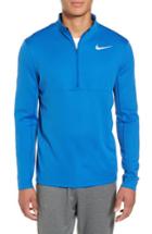 Men's Nike Arorct Quarter Zip Golf Pullover, Size - Blue