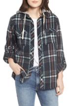 Women's Rip Curl Sunset Spell Hooded Shacket - Black