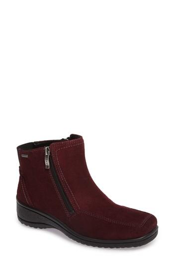 Women's Ara Mila Waterproof Gore-tex Bootie .5 M - Red