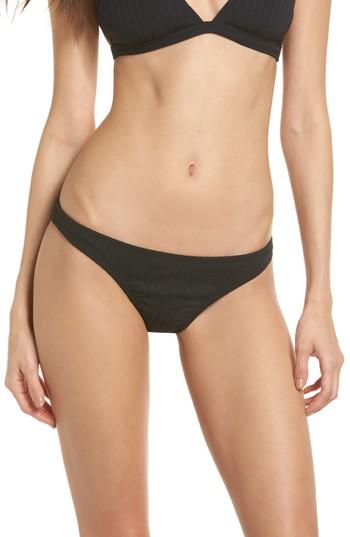 Women's Static Effie Bikini Bottoms - Black