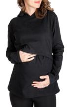Women's Nom Maternity Rory Maternity/nursing Hoodie - Black