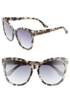 Women's Chelsea28 Bossa Nova 57mm Cat Eye Sunglasses - Almond- Gold