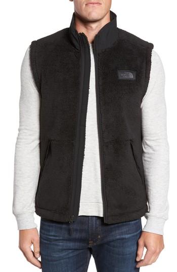 Men's The North Face Campshire Fleece Vest - Black