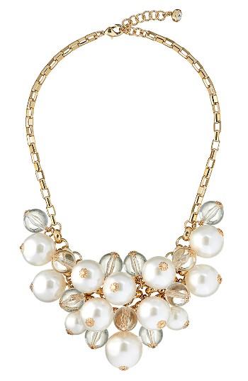 Women's Ted Baker London Galini Imitation Pearl Cluster Necklace
