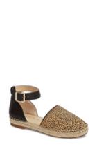 Women's Sole Society Stacie Genuine Calf Hair Espadrille Sandal M - Brown