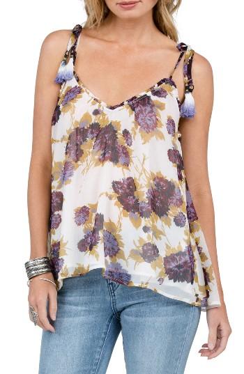 Women's Volcom Canyon Call Print Camisole - White