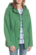Women's Barbour Barometer Hooded Jacket Us / 14 Uk - Green