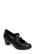 Women's Aravon Lexee Mary Jane Pump .5 B - Black