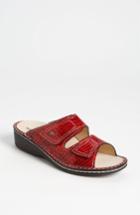 Women's Finn Comfort 'jamaica' Sandal -10.5us / 41eu - Red (online Only)