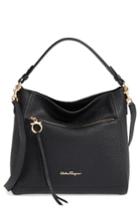 Salvatore Ferragamo Medium Ally Leather Hobo -